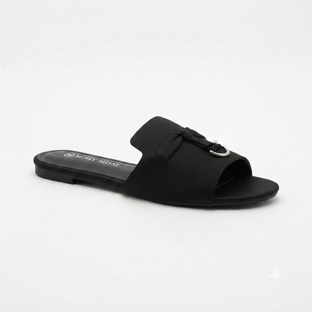 Missi Missi Sofia Mule Black