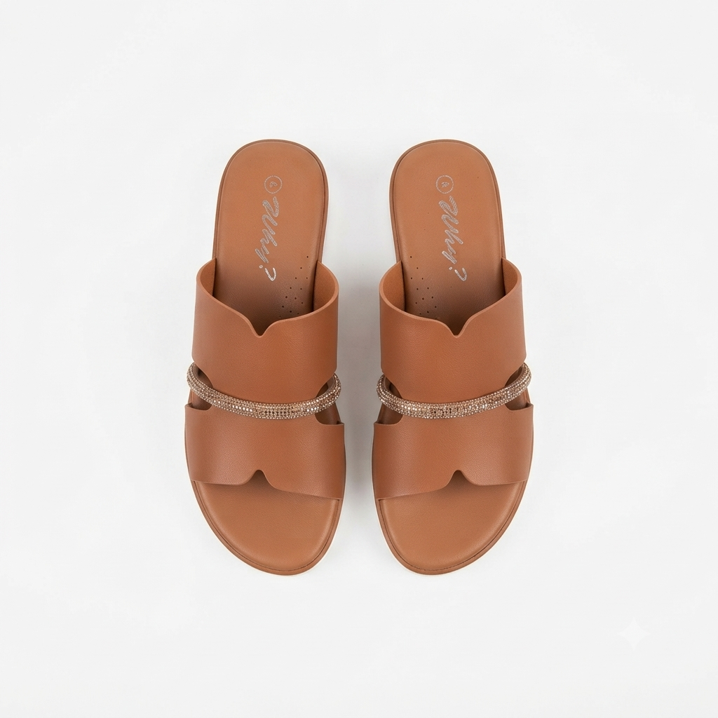 Why Valentina Wedge Sandal Tan