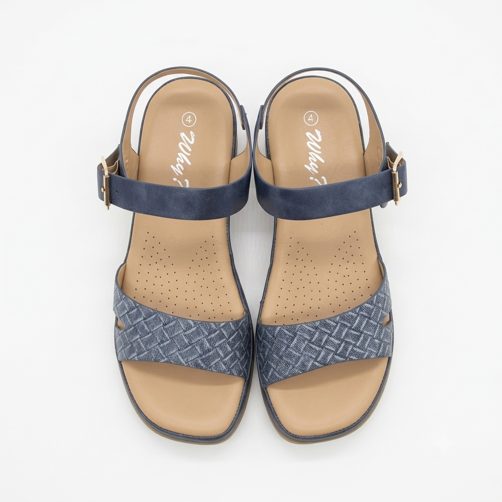 Why Blossom sandal Navy