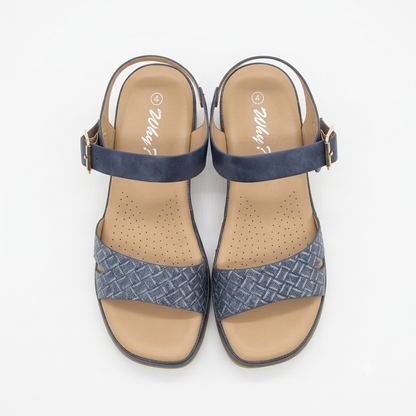 Why Blossom sandal Navy