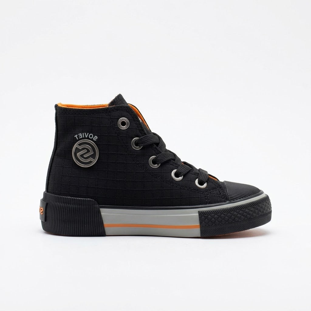 Soviet kids meta Sneaker Black