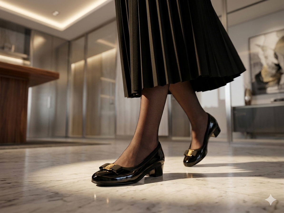 Pierre Cardin Bow Court Black