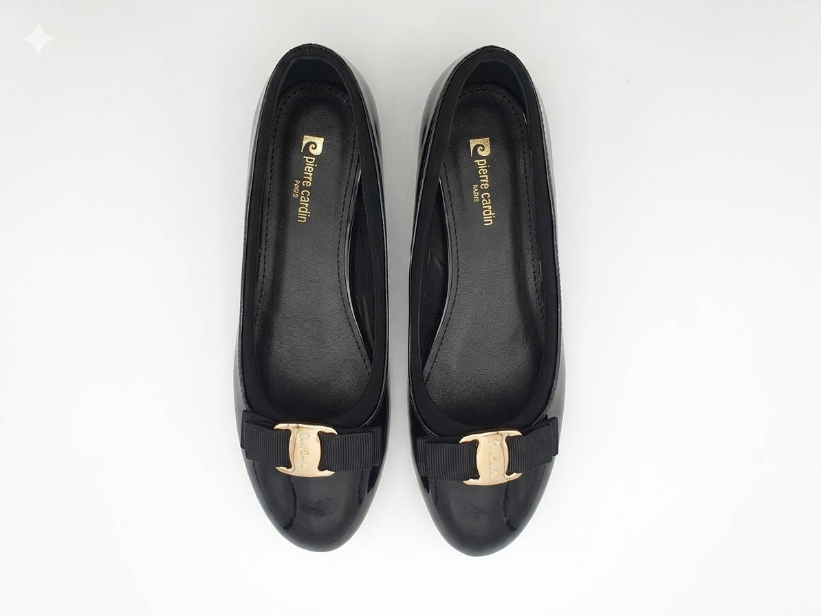 Pierre Cardin Bow Court Black