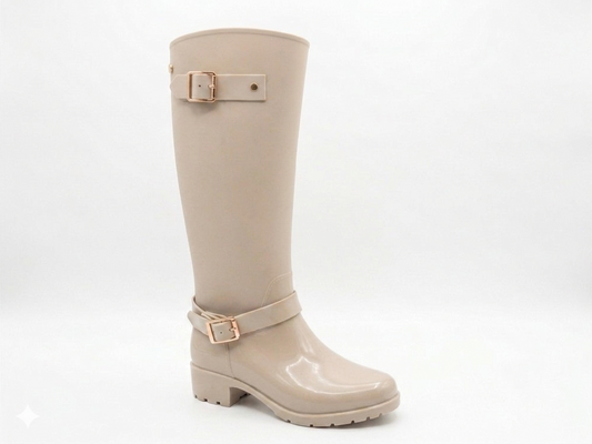 Miss Black Cloudy Gum Boot Taupe