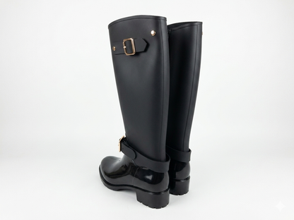 Miss Black Cloudy Gum Boot Black