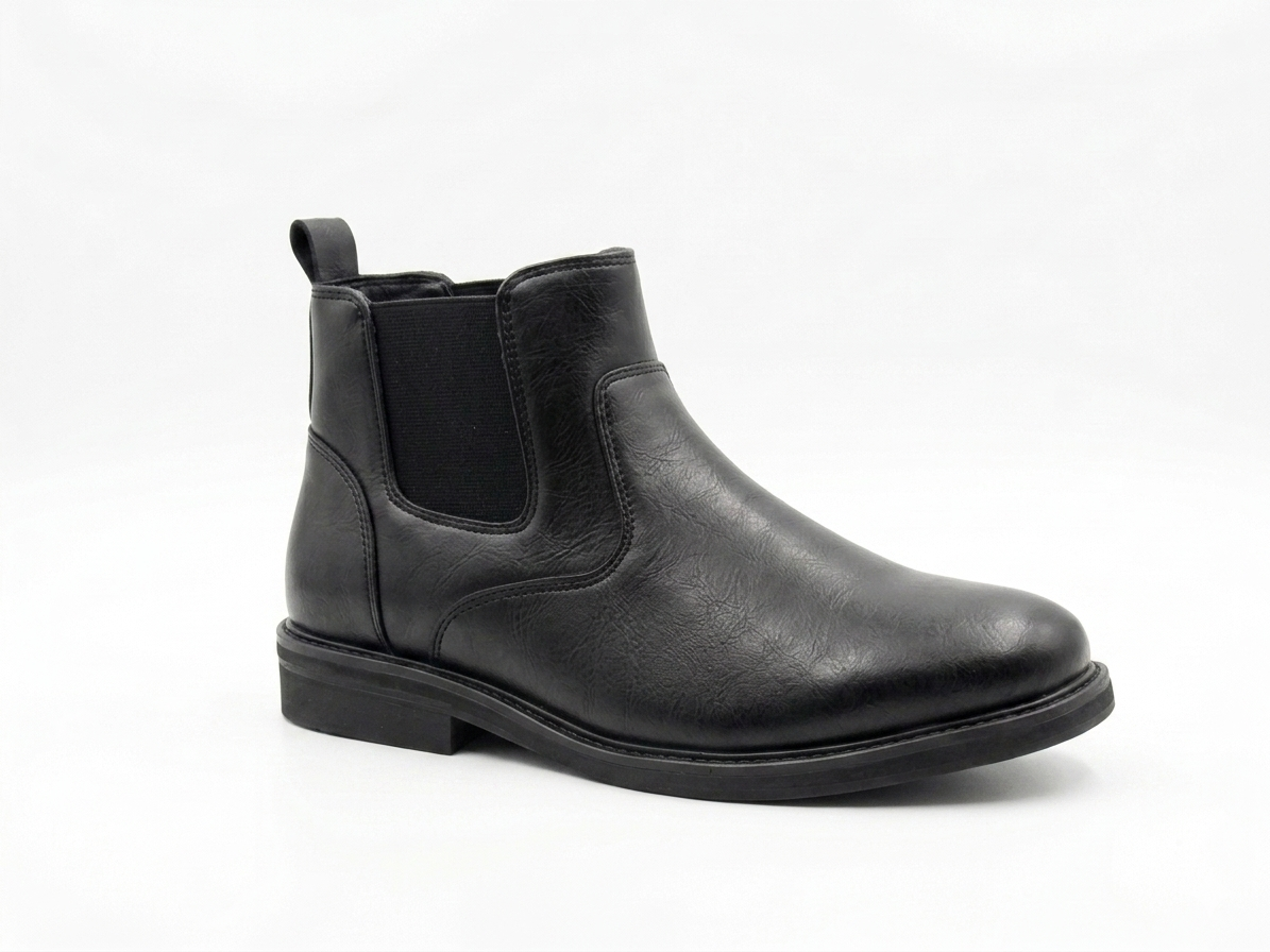 Tilliano Mens Slip On Boot Black