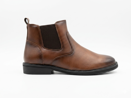 Tilliano Mens Slip On Boot Brown