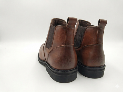 Tilliano Mens Slip On Boot Brown
