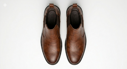 Tilliano Mens Slip On Boot Brown