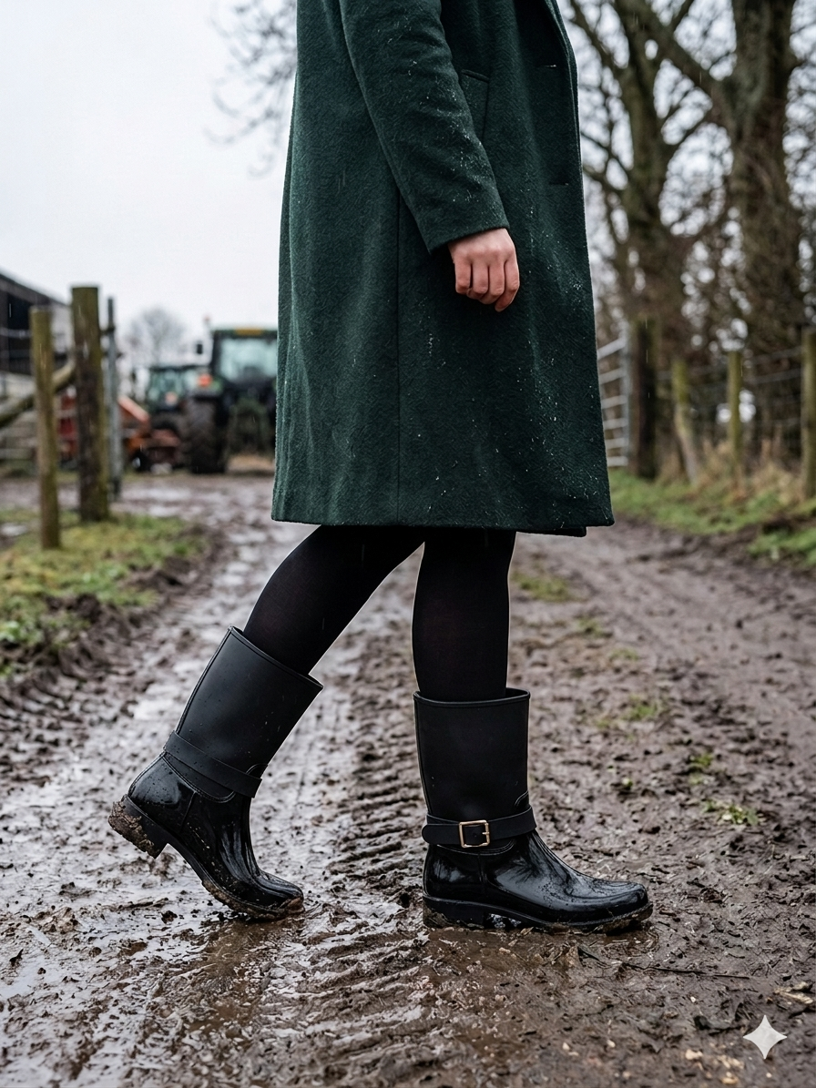Miss B Cloudy 2 Boot Black