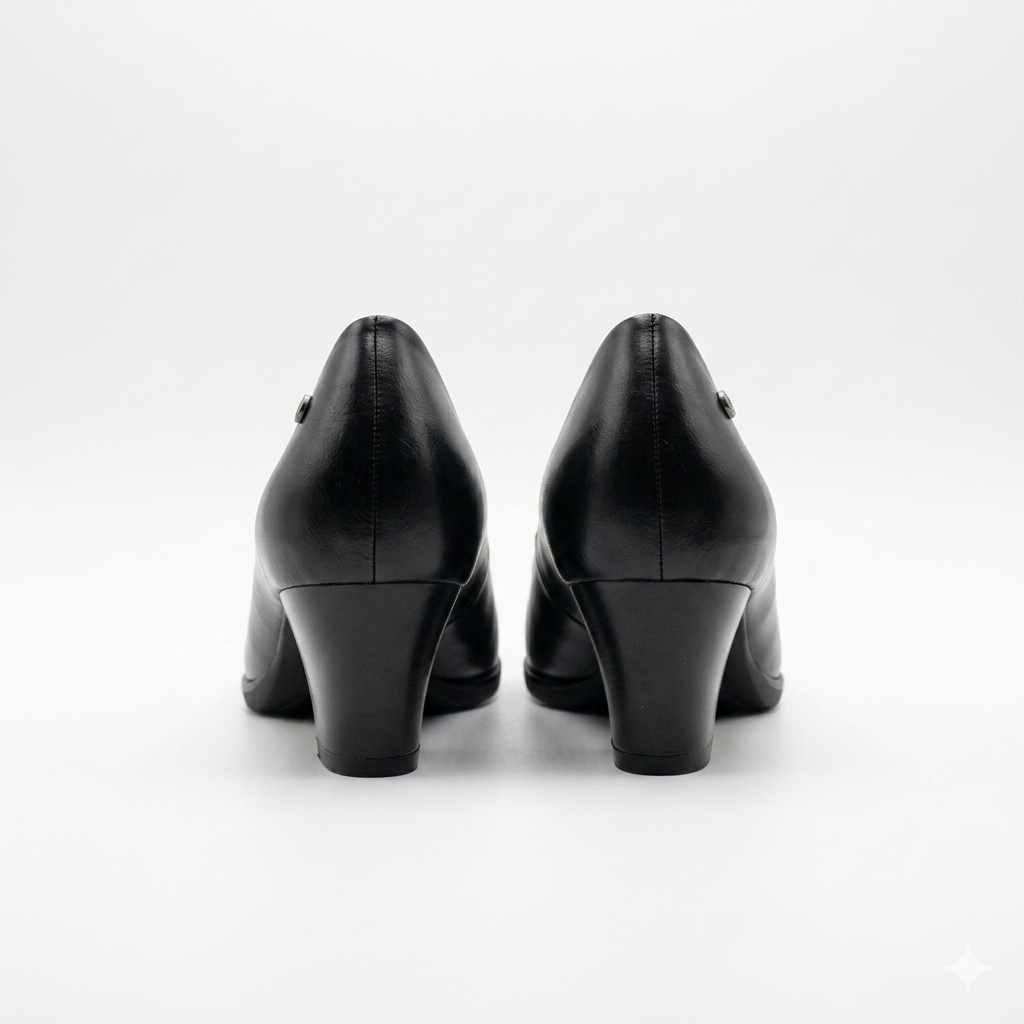 Pierre Cardin Coara Heel Black