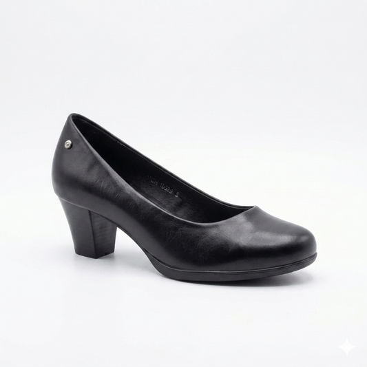 Pierre Cardin Coara Heel Black