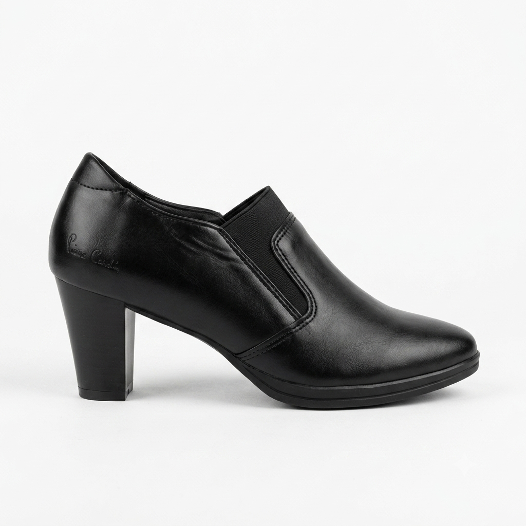 Pierre Cardin Lacey Heel Black