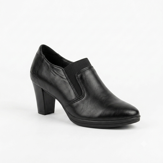 Pierre Cardin Lacey Heel Black