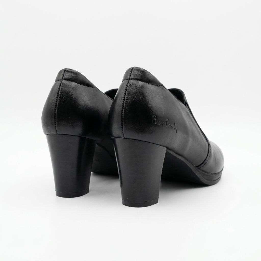 Pierre Cardin Lacey Heel Black