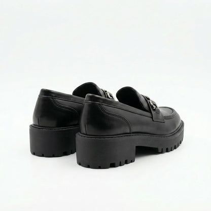 Missi Missi Chunky Loafer Chain Black