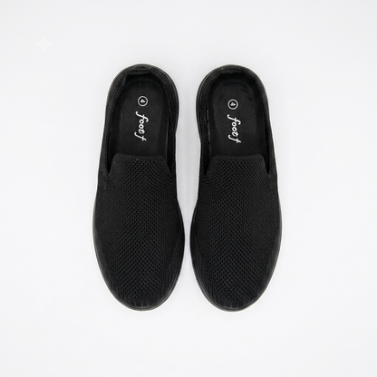 Foot Flex Open Back Slip On Black