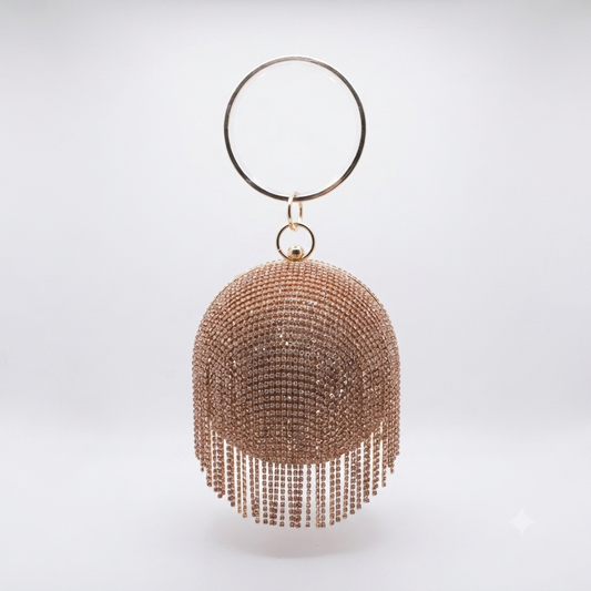 Evening Ball Diamante Champagne