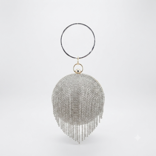 Evening Ball Diamante Silver