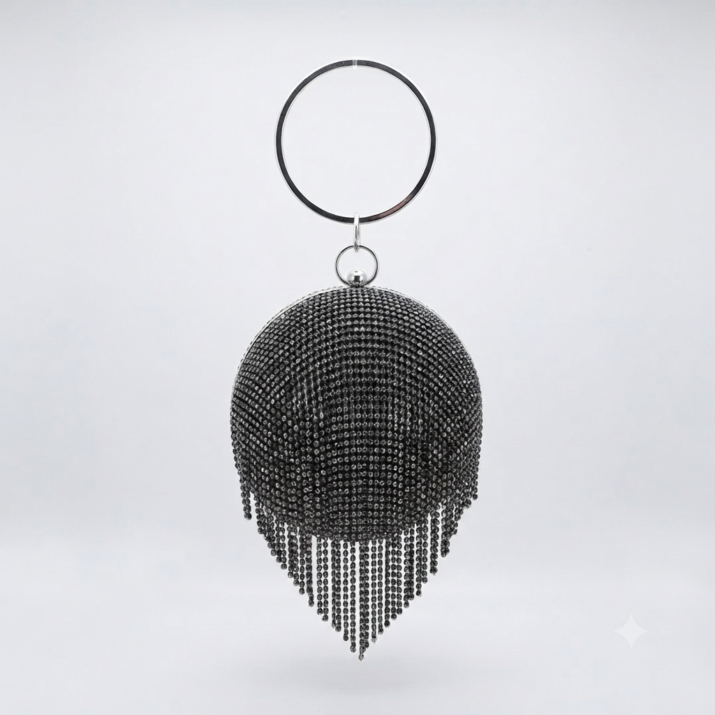 Evening Ball Diamante Black