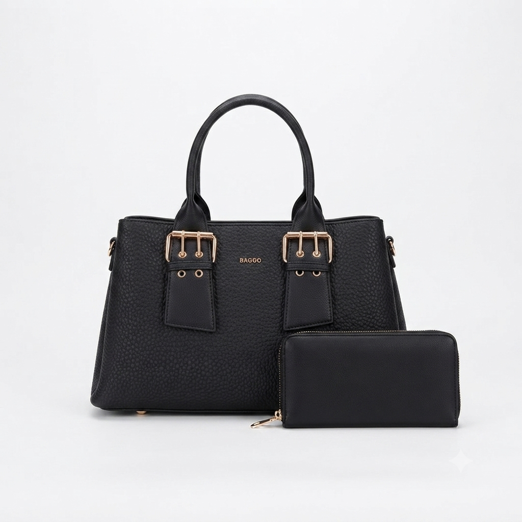 Bagco 3 Compartment Bag Black