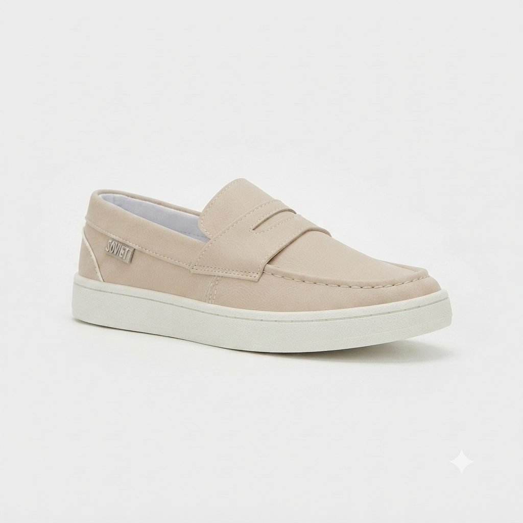 Soviet Mens Sneaker Ordino Beige