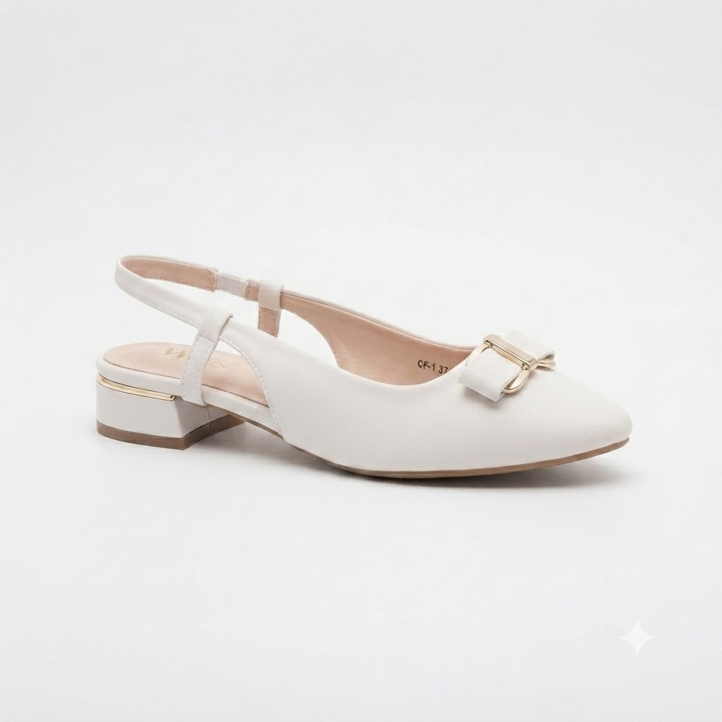 Why Zara Pump Off White