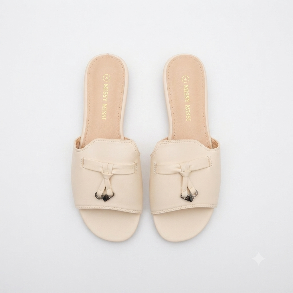 Missi Missi Sofia Mule Beige