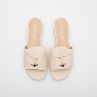Missi Missi Sofia Mule Beige