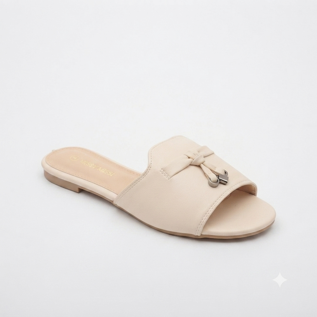 Missi Missi Sofia Mule Beige