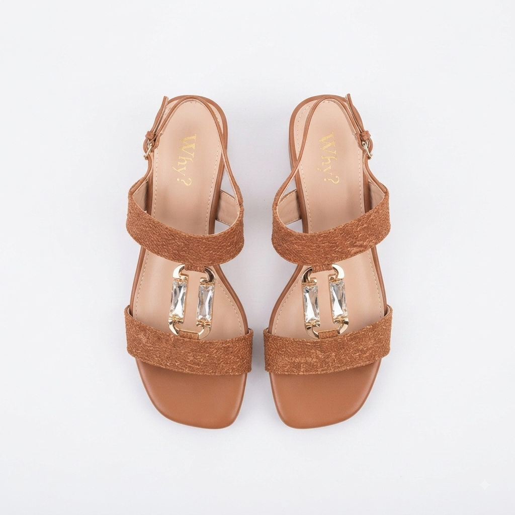 Why Dune Sandal Brown