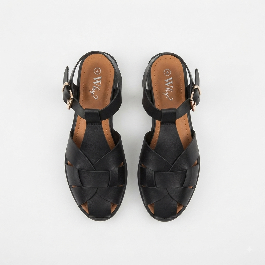 Why Sahara Sandal Black
