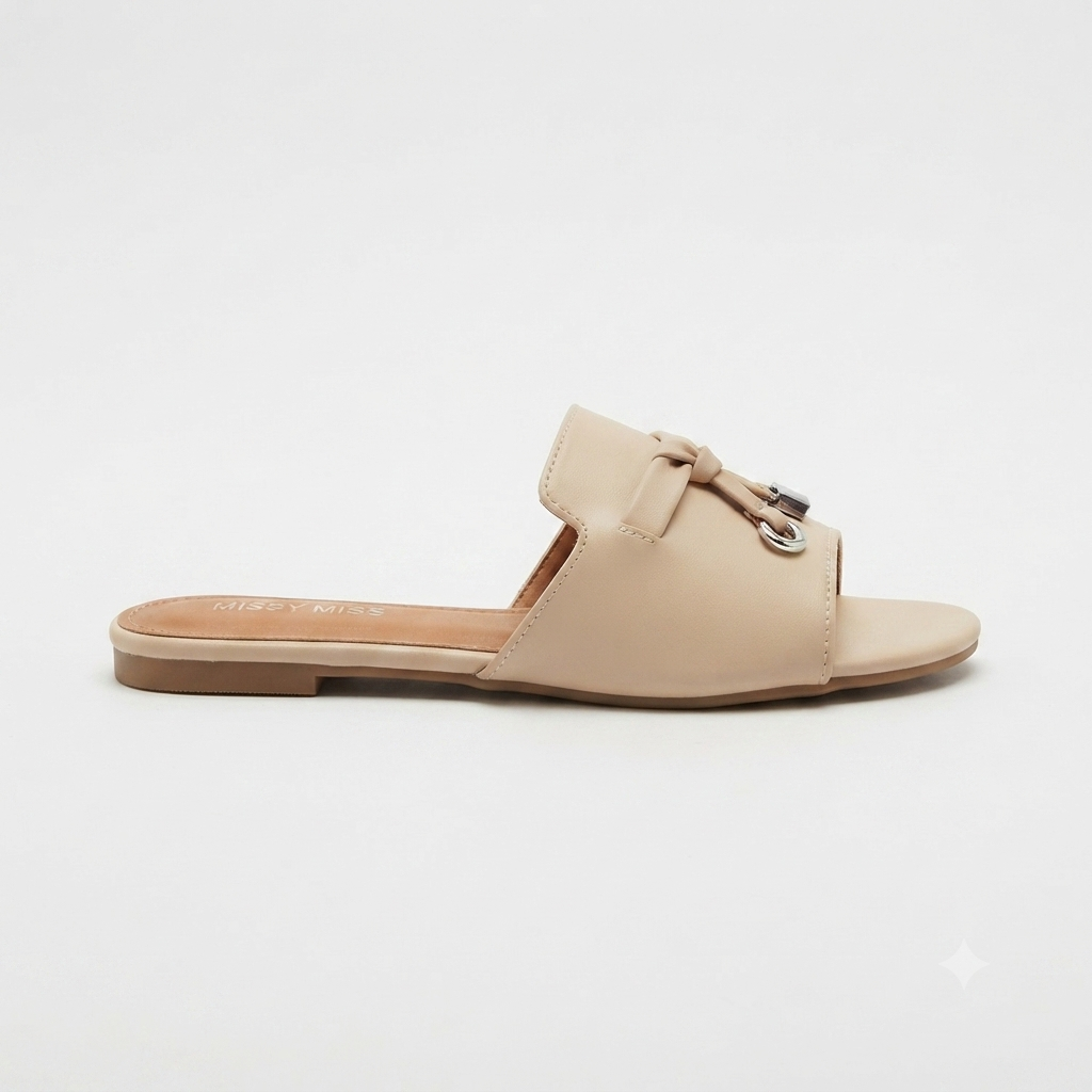 Missi Missi Sofia Mule Beige