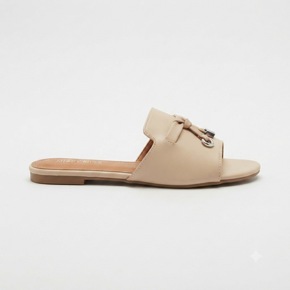 Missi Missi Sofia Mule Beige