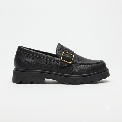 Klevas Youths Monk Buckle Strap Black