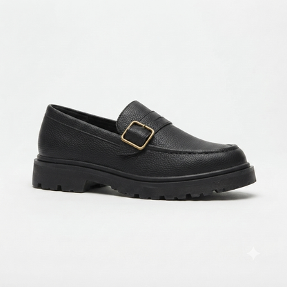 Klevas Youths Monk Buckle Strap Black
