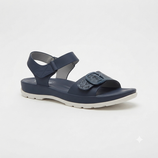 Why Cobra Comfort Buckle Sandal Navy