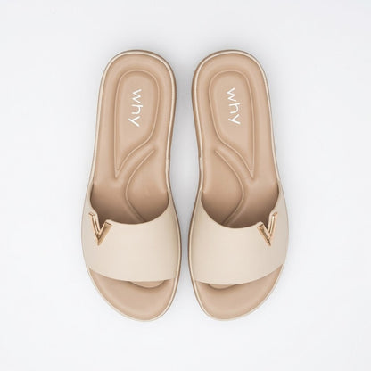 Why Comfort V slide Beige