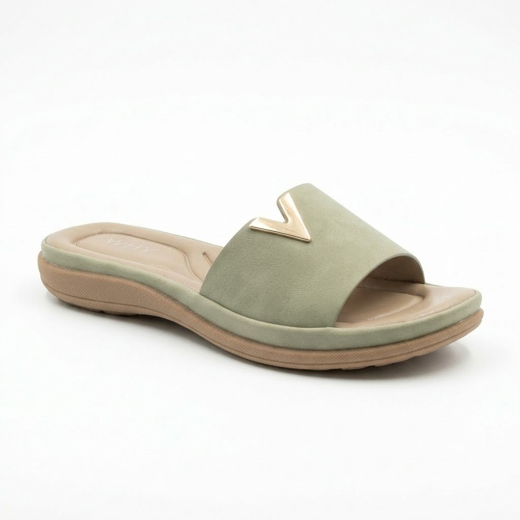 Why Comfort V Slide Green