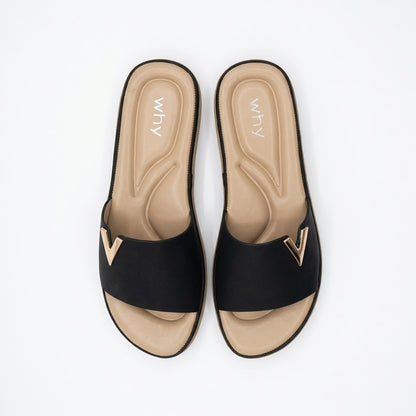 Why Comfort V slide Black