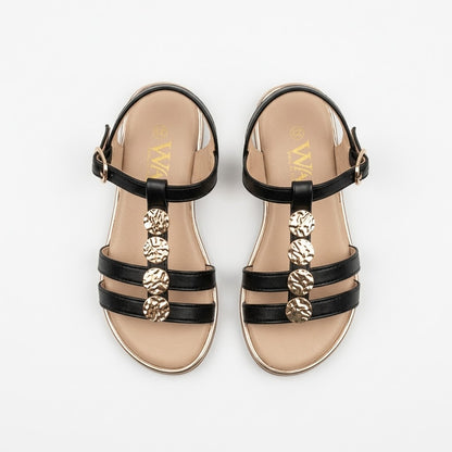 Why Kids Lidiya Sandal Black