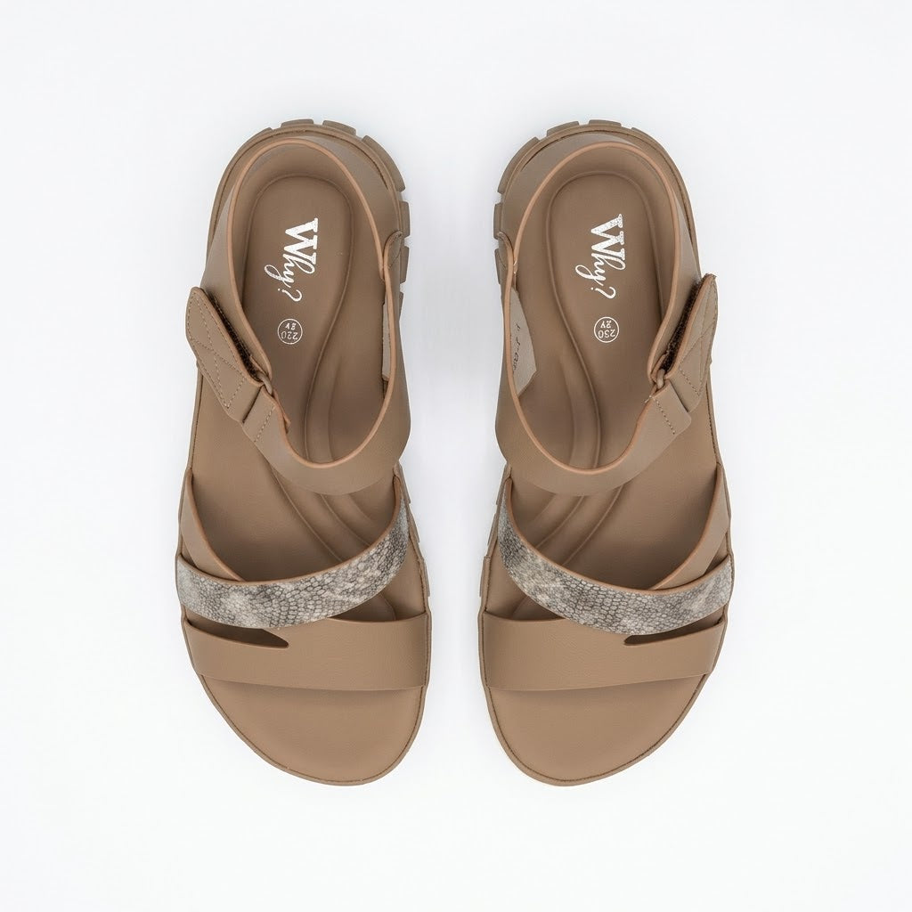 Why Python Comfort Sandal Camel