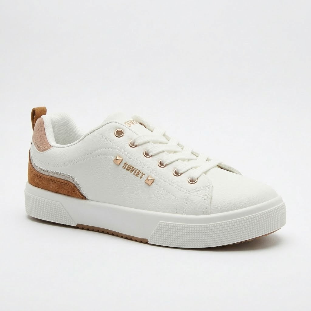 Soviet Ladies Mahogany Sneaker Pink