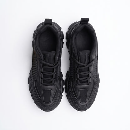 K*7 Youths Ethan Sneaker Black Mono