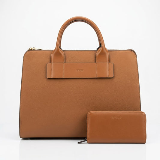 Bagco Camel Hand Bag