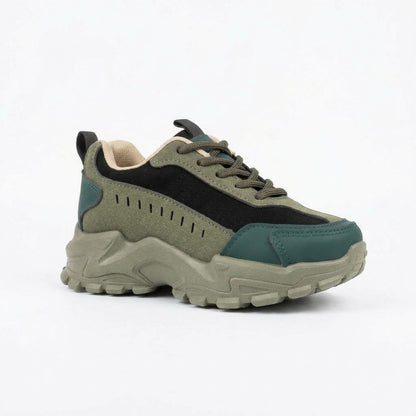 K*7 Kids Ethan Sneaker Green