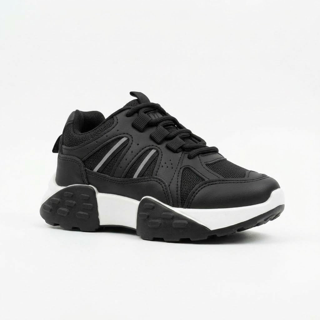 Tagged Kids Sprint Sneaker Black