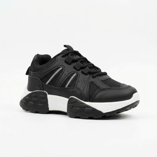 Tagged Youths Sprint Sneaker Black