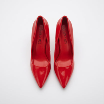 Missi Missi Patent Stiletto Red