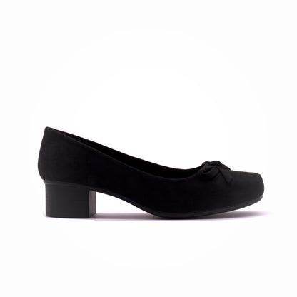 Why Noir Suede Bow Court - Image 2